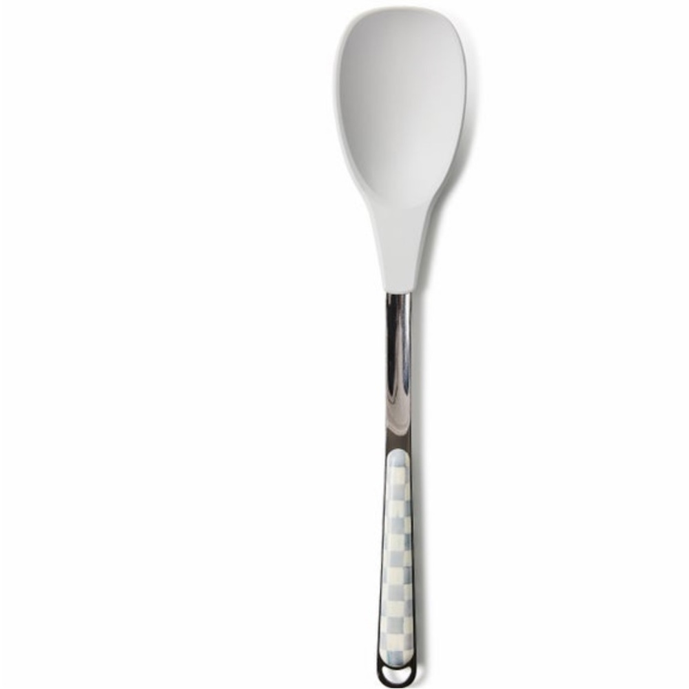 MacKenzie-Childs Black and White Checkered Spoon Sterling Check Collection